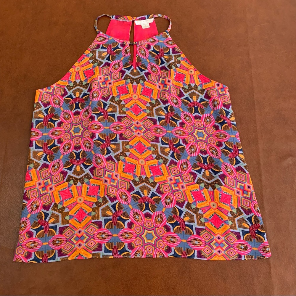 Finn & Grace - Bright Halter Top